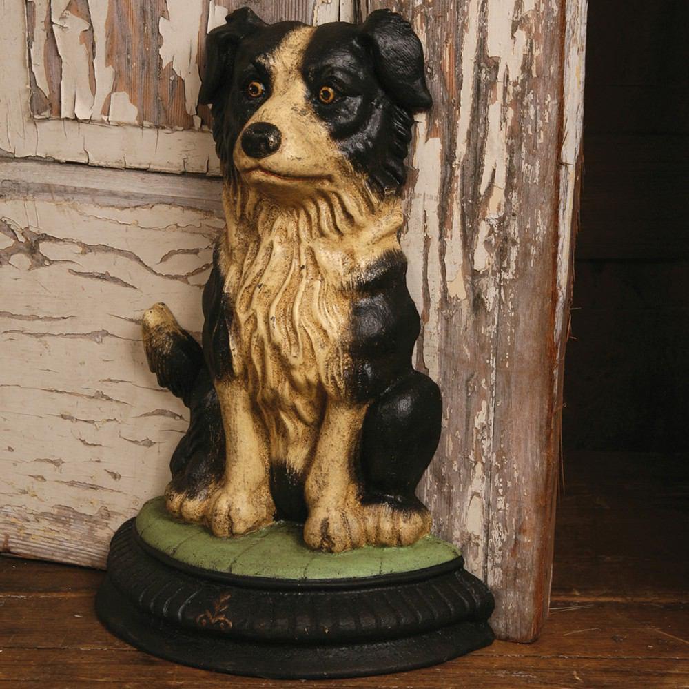 HomArt Cecil the Dog Doorstop - Cast Iron - Natural - Feature Image