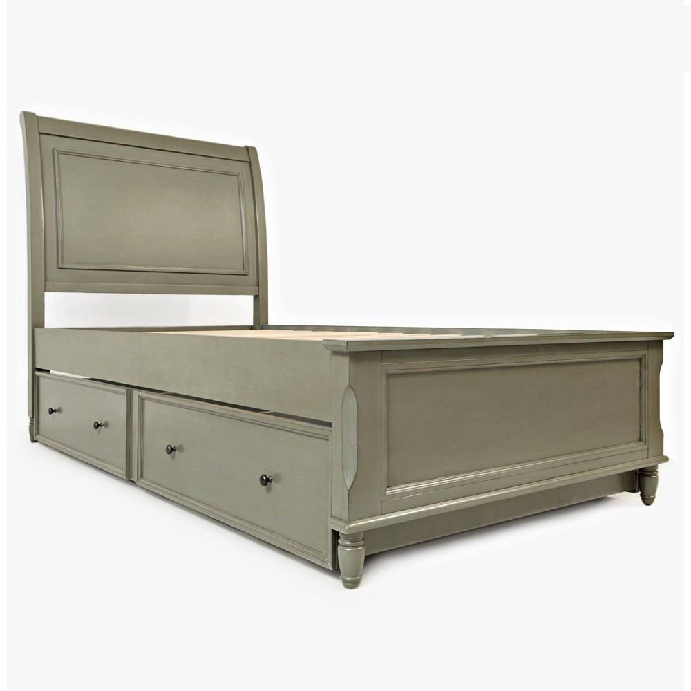 Jofran Avignon Twin Panel Bed with Trundle Bed