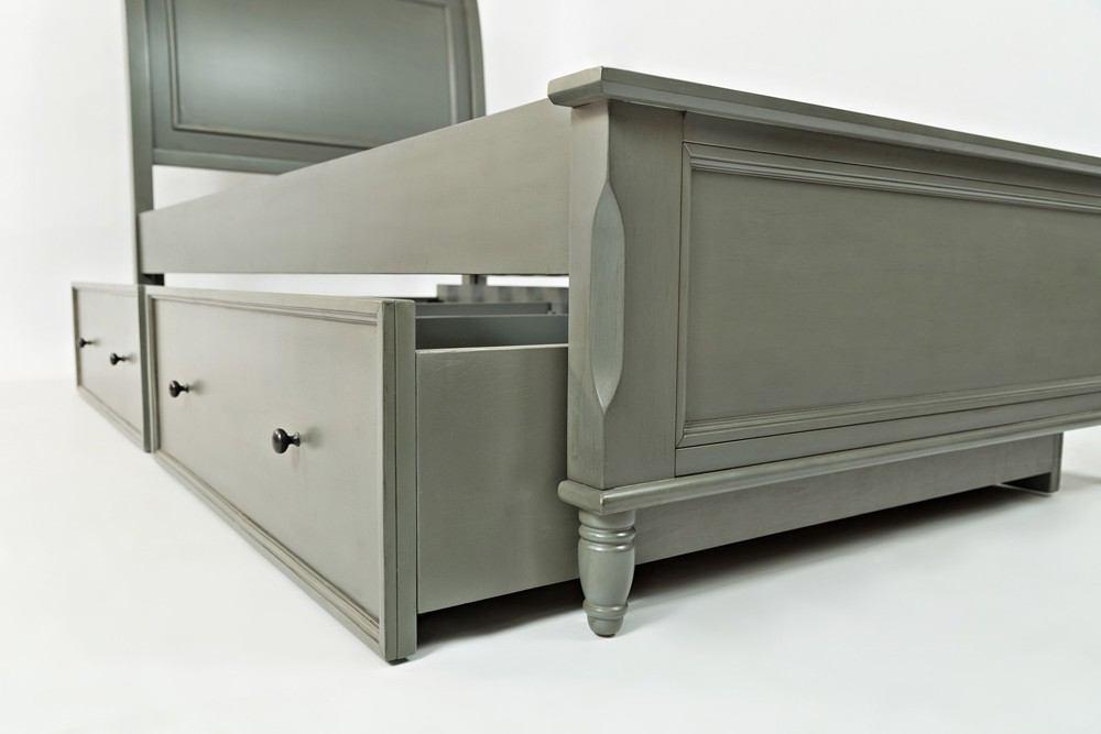 Jofran Avignon Twin Panel Bed with Trundle Bed