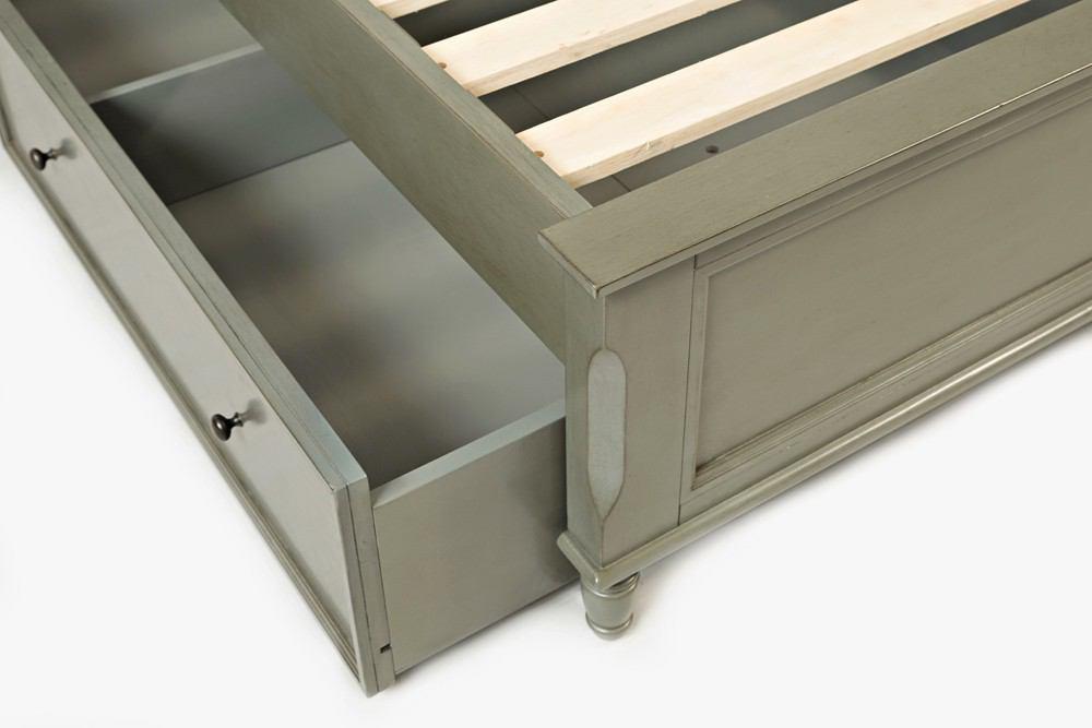 Jofran Avignon Twin Panel Bed with Trundle Bed