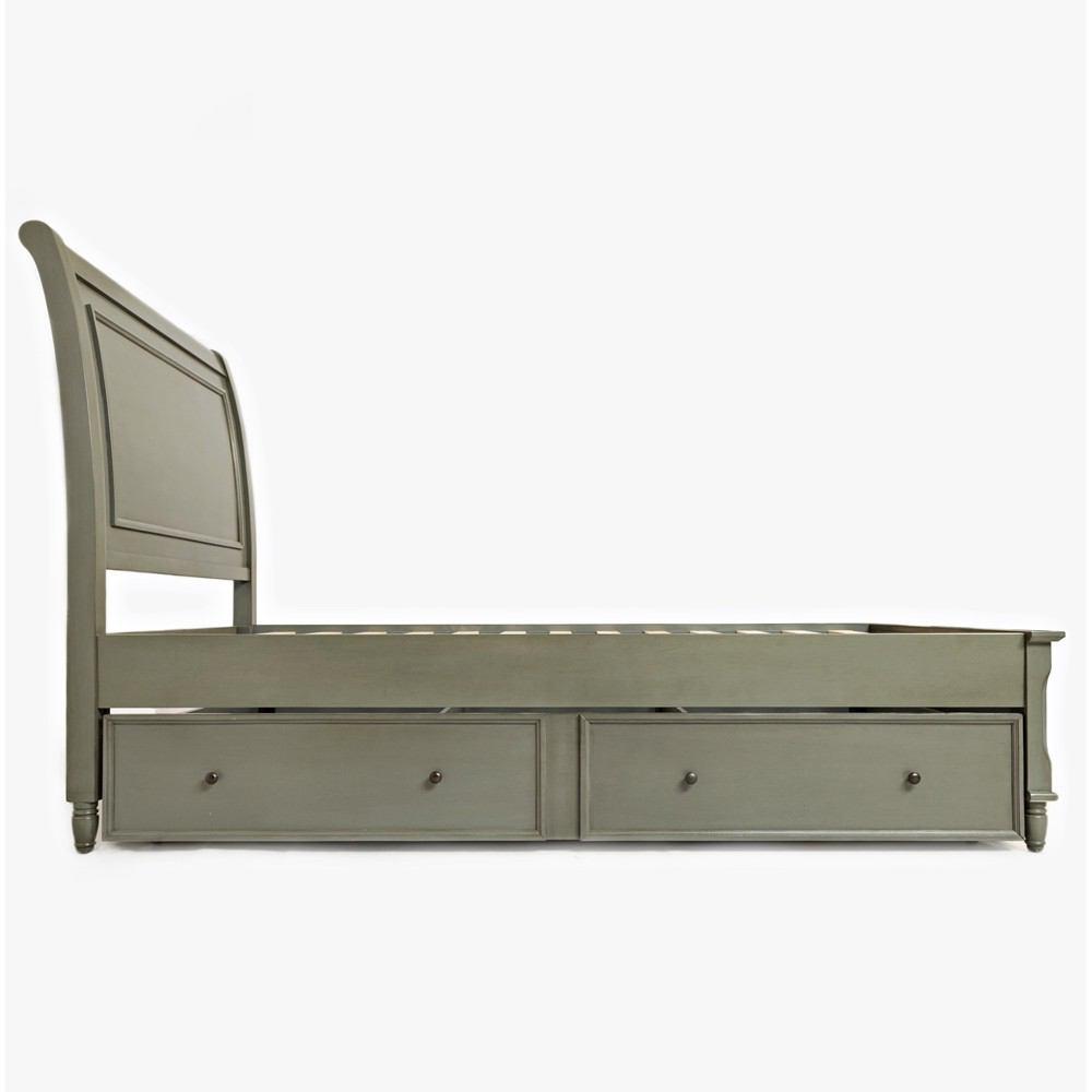 Jofran Avignon Twin Panel Bed with Trundle Bed