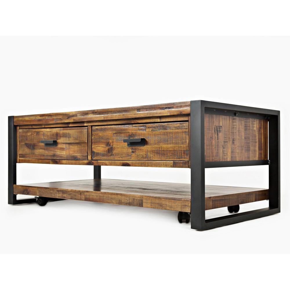 Jofran Loftworks Cocktail Table With Drawers