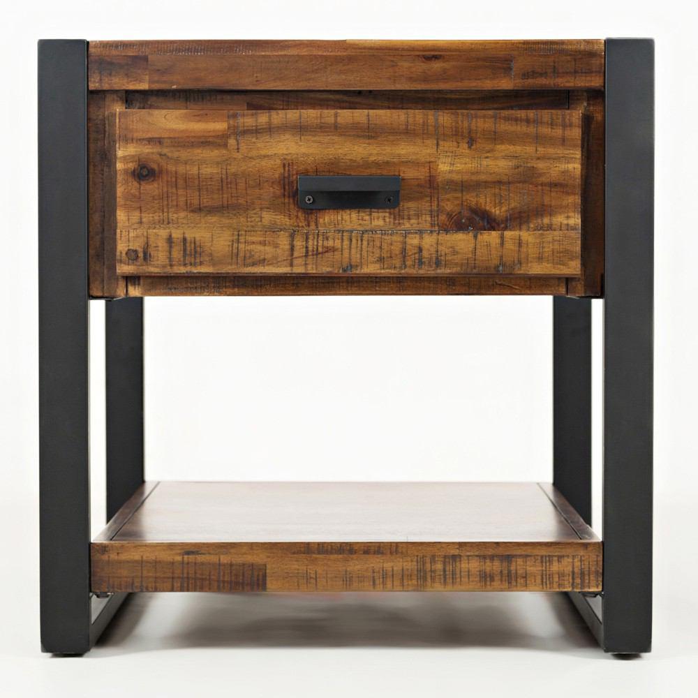 Jofran Loftworks End Table With Drawer