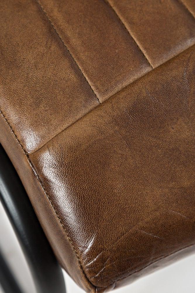 Jofran Aviator Genuine Leather Chair