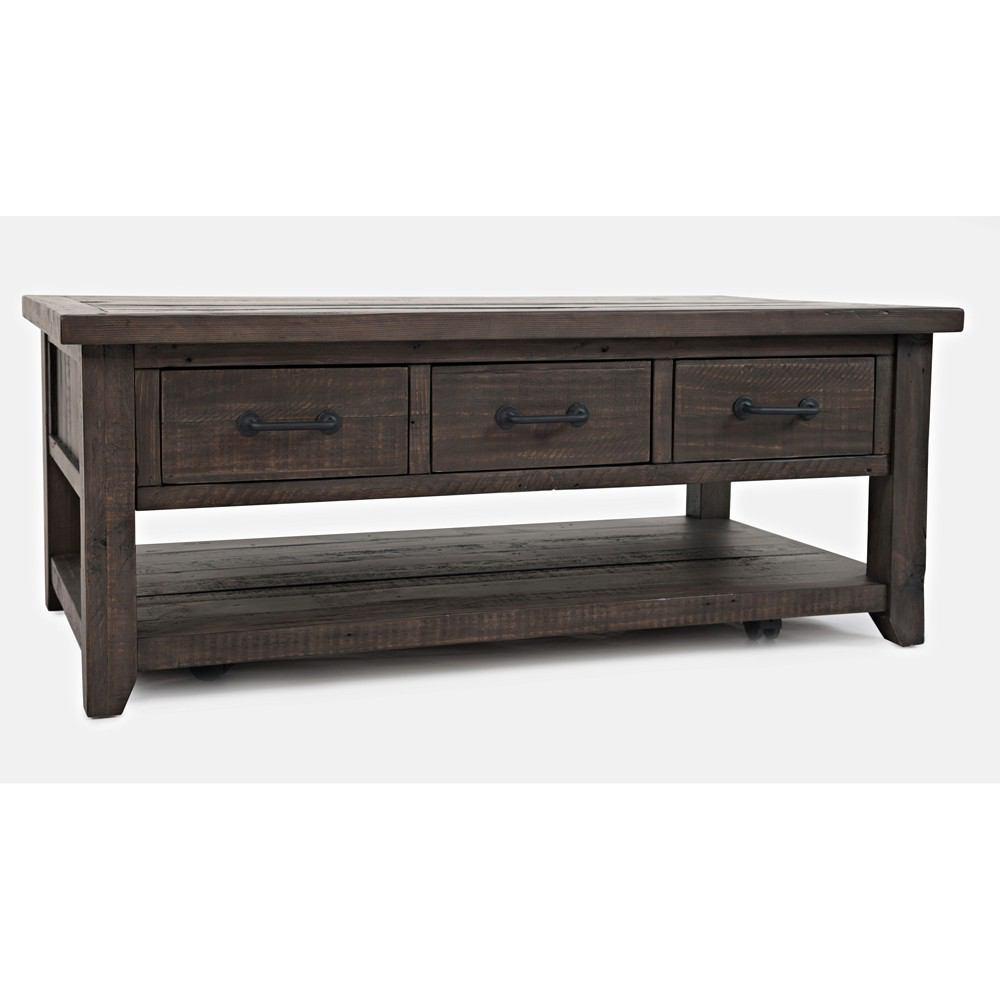 Jofran Madison County Harris 3 Drawer Cocktail Table