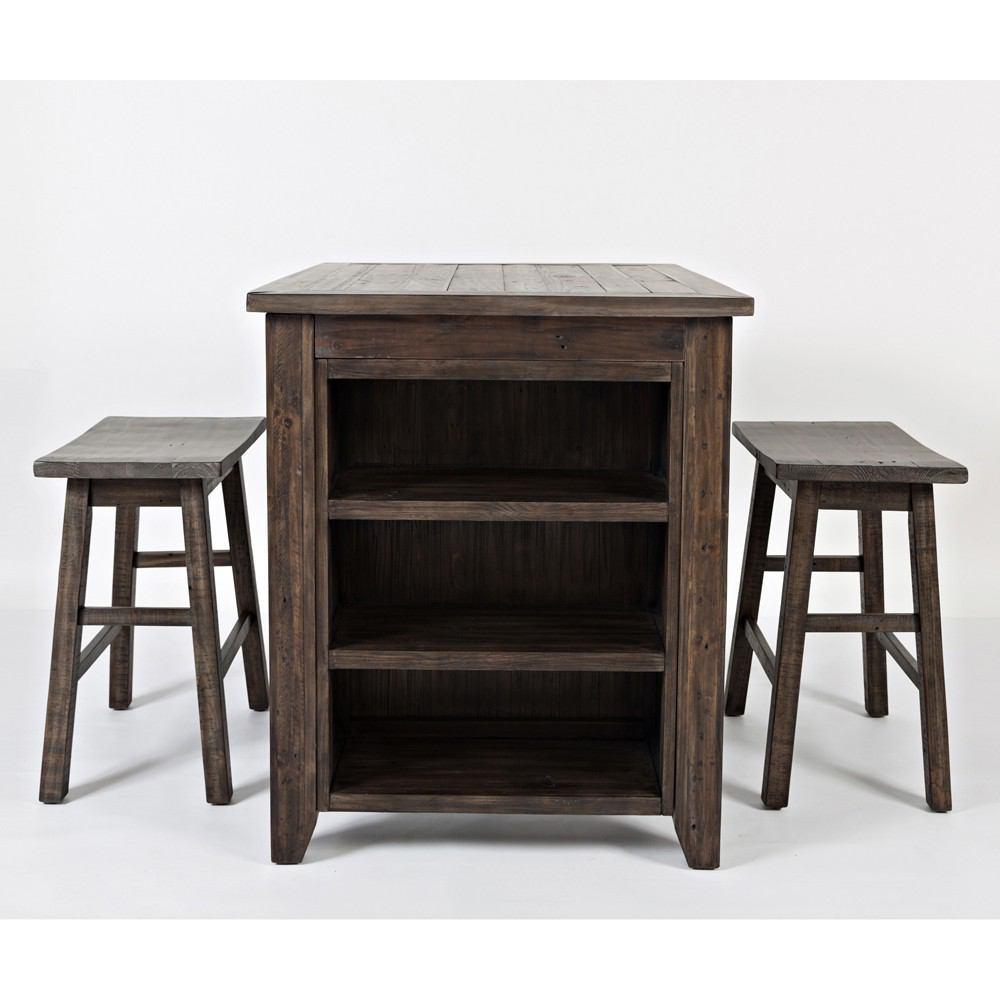 Jofran Madison County 3pc Counter Height Set