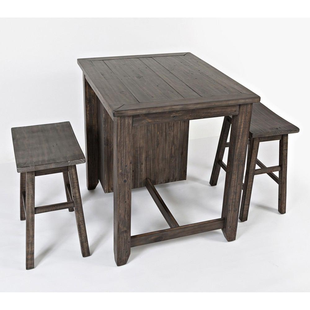 Jofran Madison County 3pc Counter Height Set