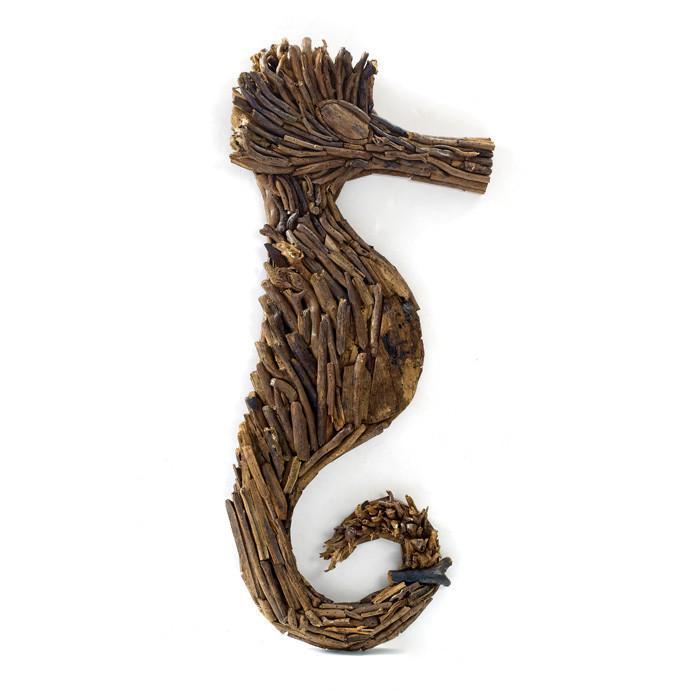 Reclaimed Driftwood Sea Horse from  by GO Home