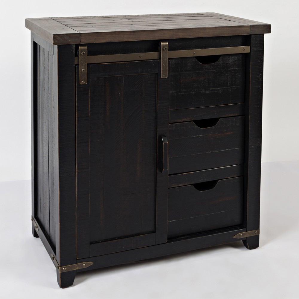 Jofran Madison County 32" Barn Door Accent Cabinet