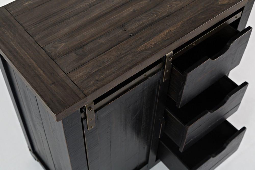 Jofran Madison County 32" Barn Door Accent Cabinet