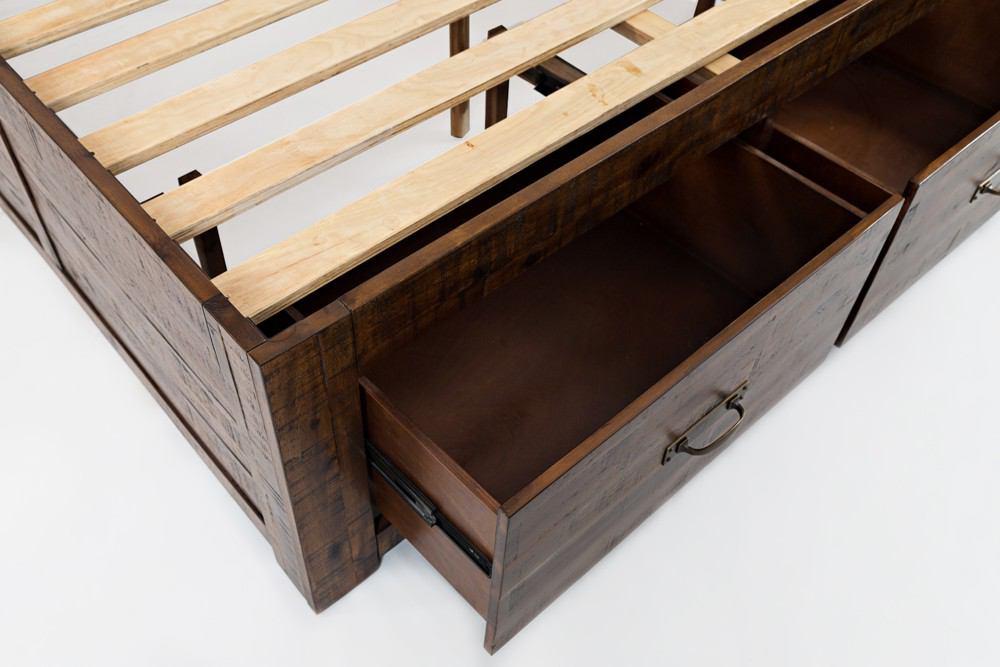 Jofran Sonoma Creek King Storage Bed