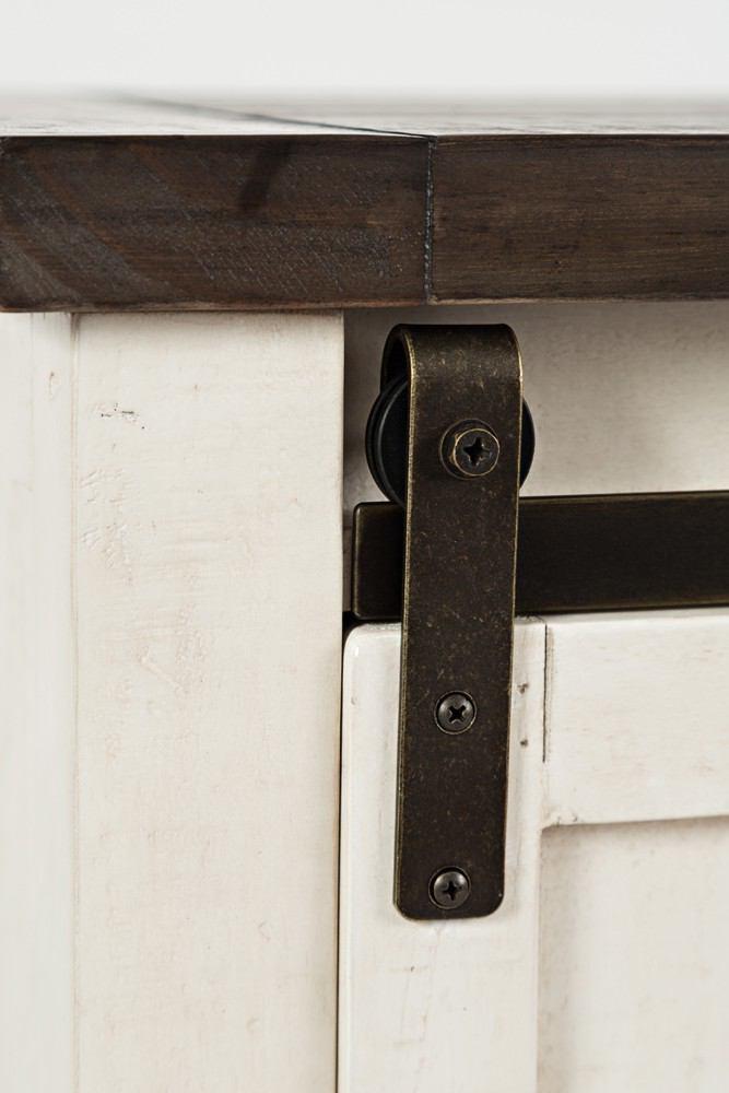 Jofran Madison County 32" Barn Door Accent Cabinet