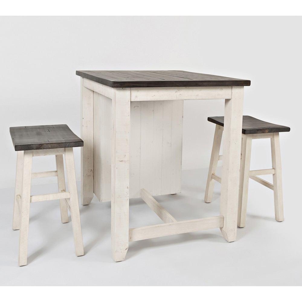 Jofran Madison County 3pc Counter Height Set