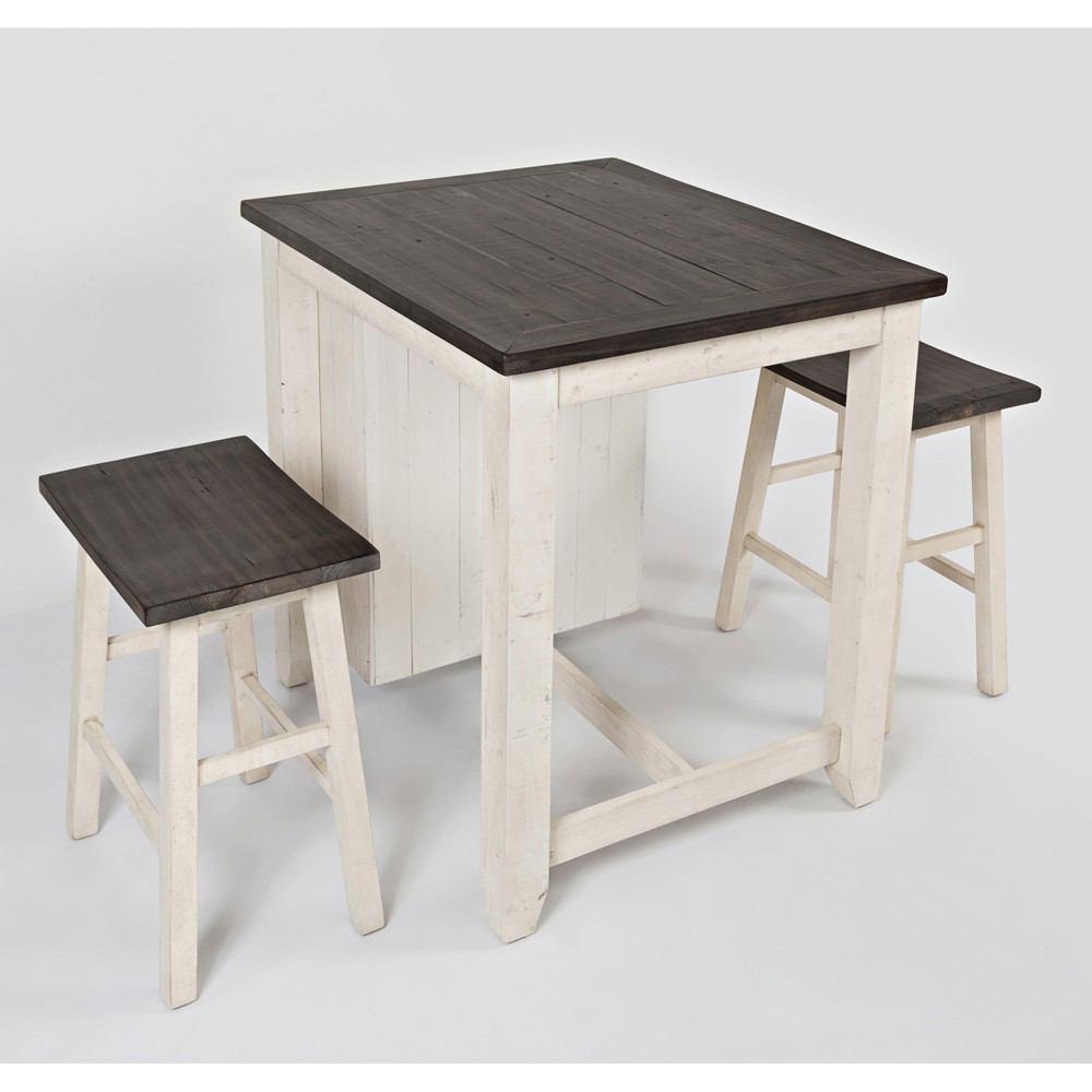 Jofran Madison County 3pc Counter Height Set