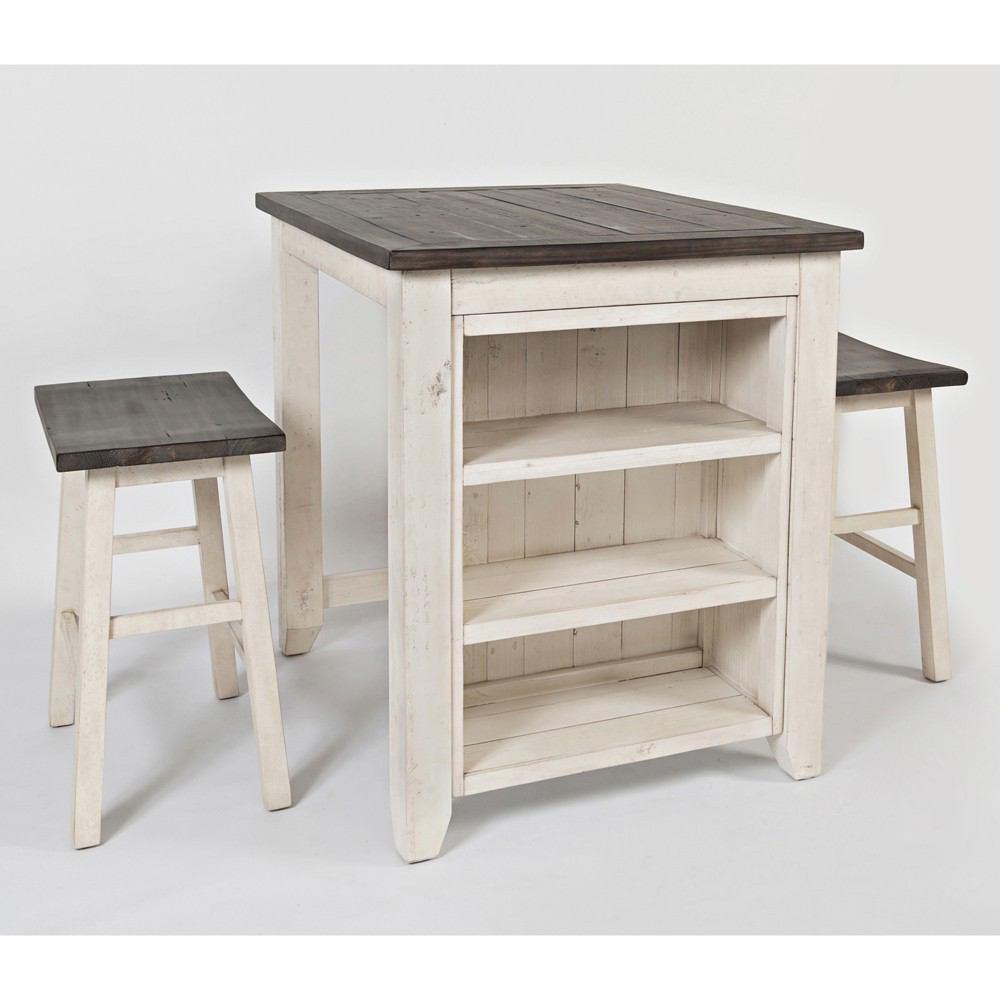 Jofran Madison County 3pc Counter Height Set
