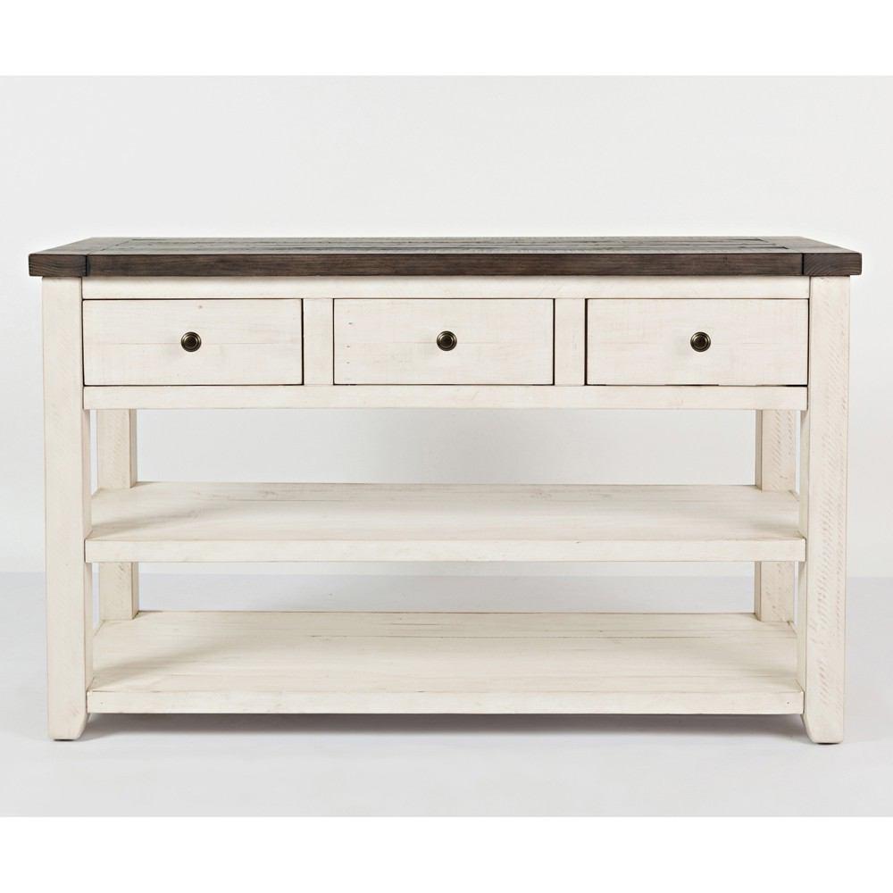 Jofran Madison County Sofa/Media Table