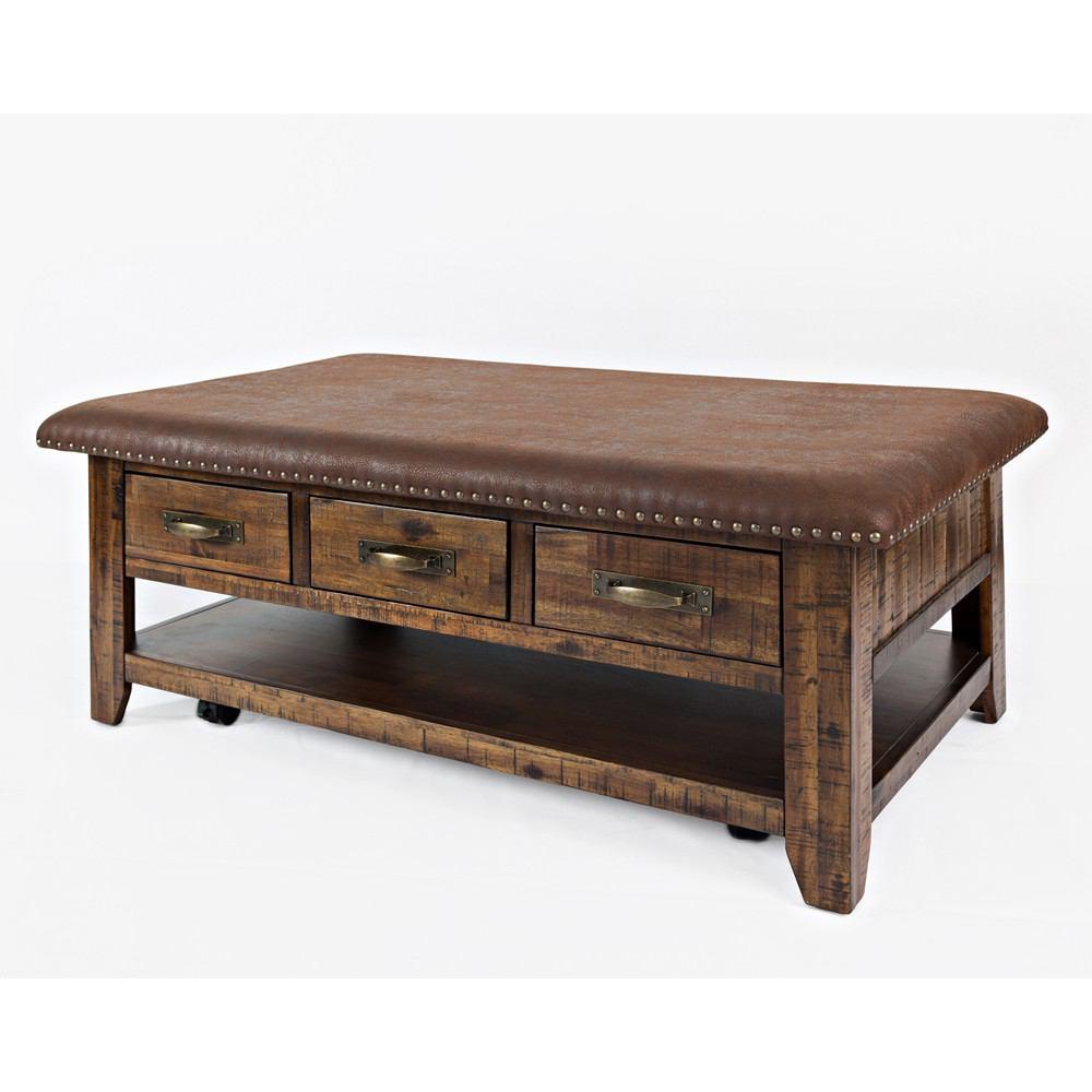 Jofran Sonoma Creek Ottoman Cocktail Table
