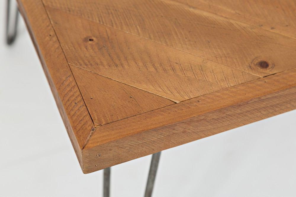 Jofran Light Pine Chevron Occasional 3 Pack Table Set