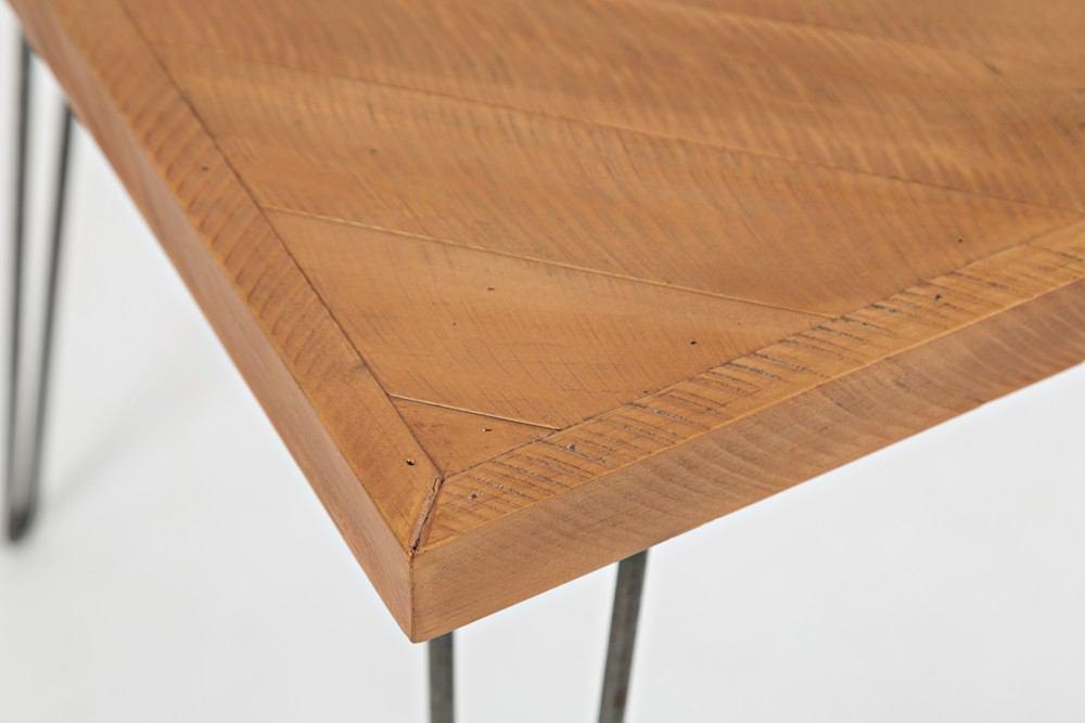 Jofran Light Pine Chevron Occasional 3 Pack Table Set