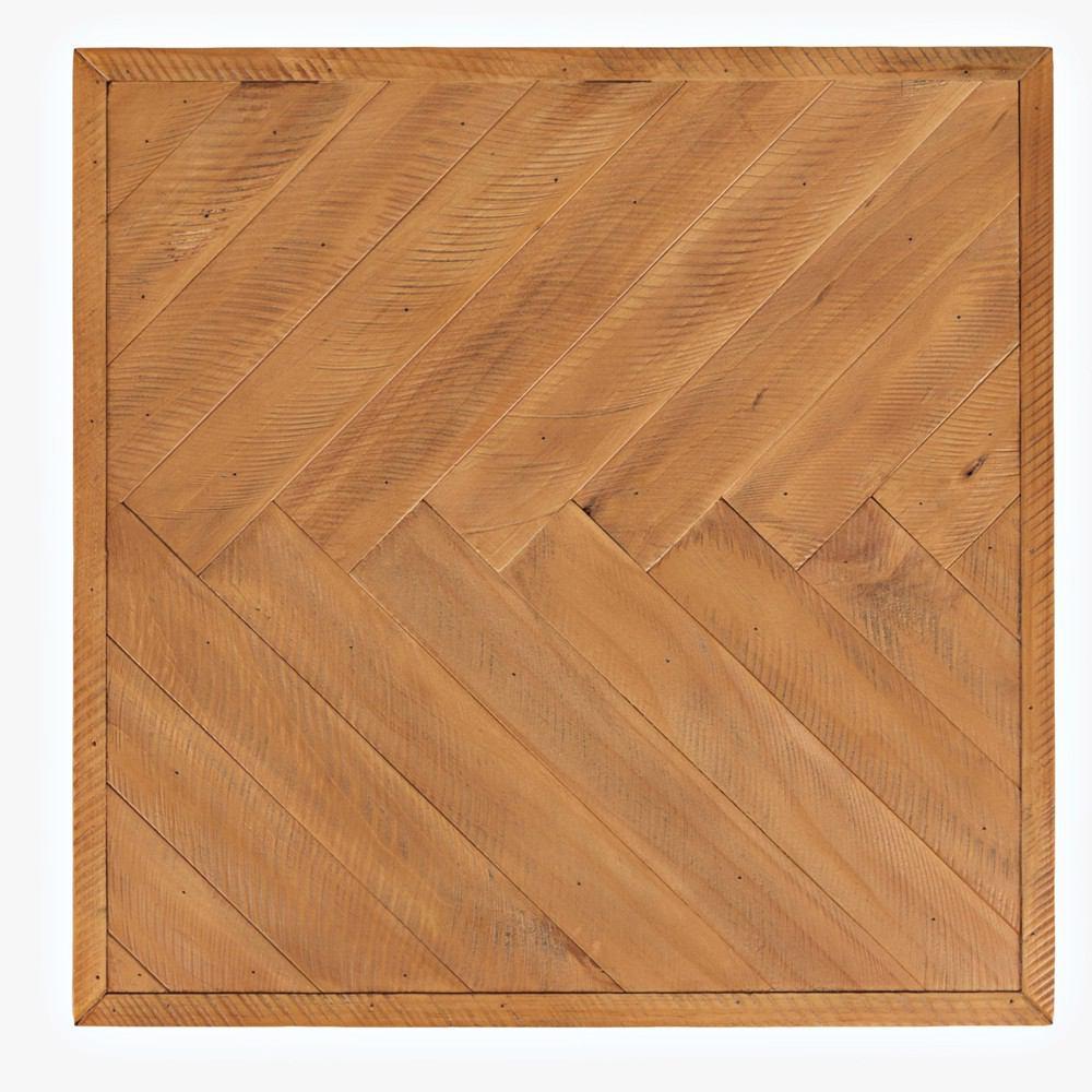 Jofran Light Pine Chevron Occasional 3 Pack Table Set