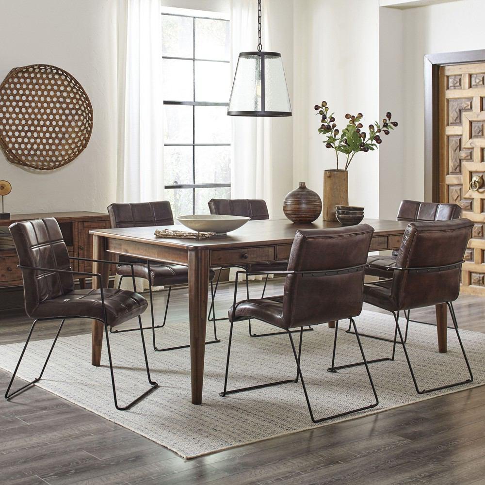 Jofran Modern Living 8 Drawer Dining Table