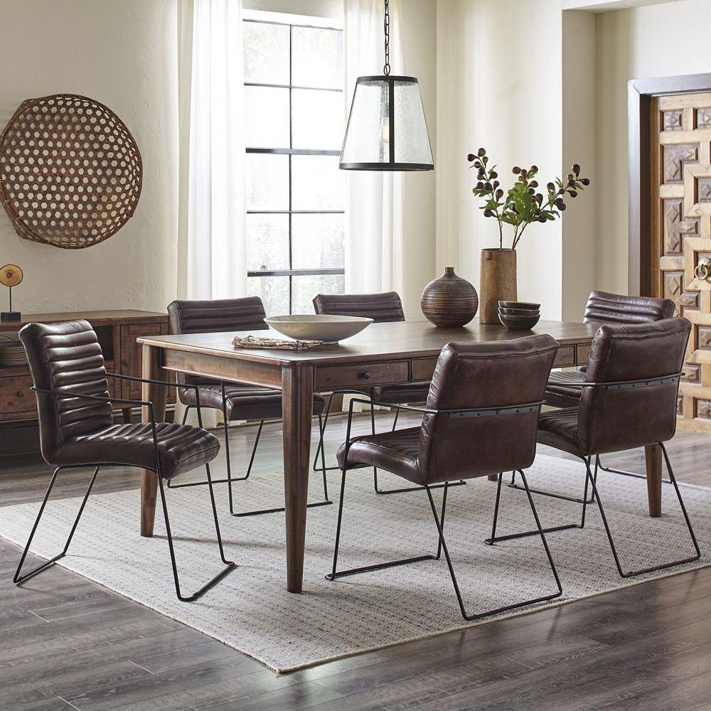 Jofran Modern Living 8 Drawer Dining Table