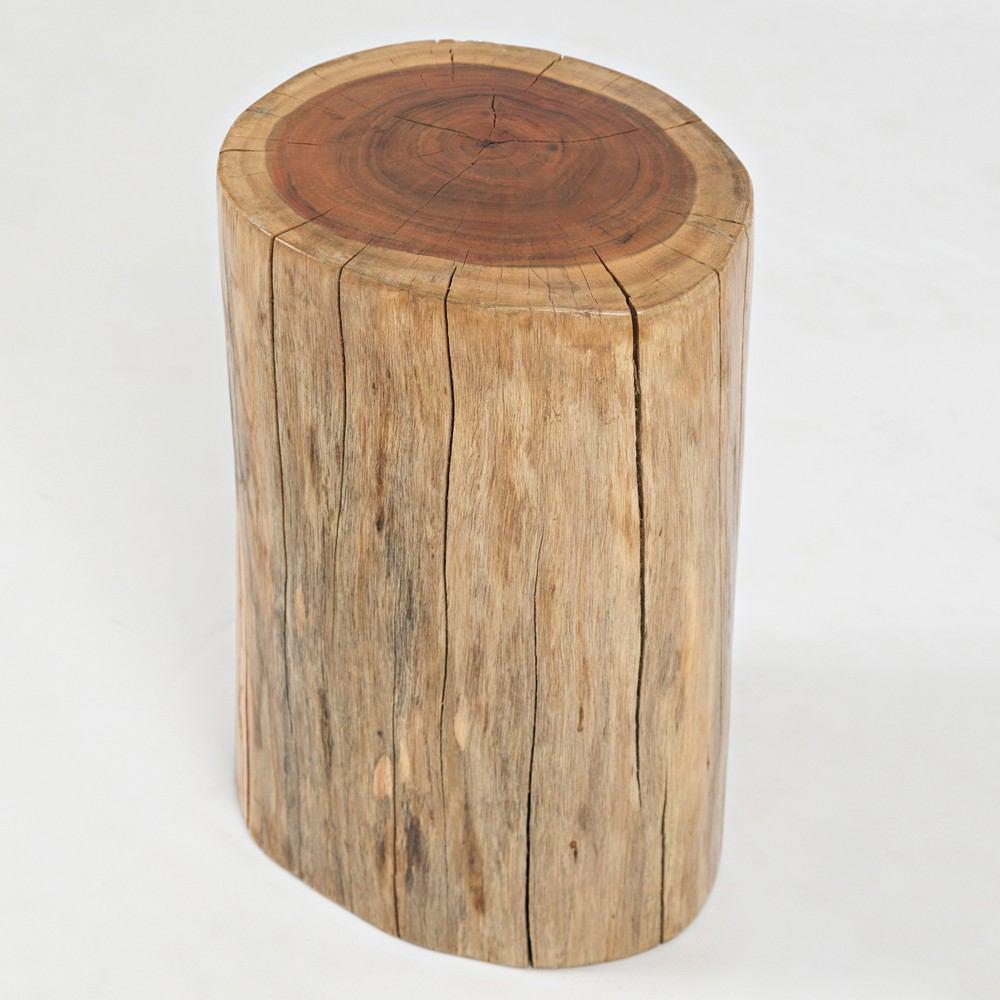 Jofran Global Archive Hardwood Stump Accent Table