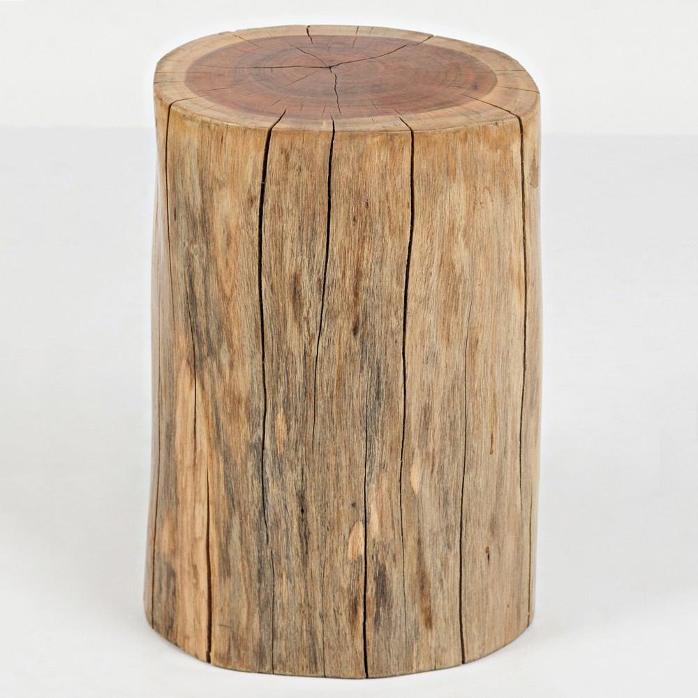 Jofran Global Archive Hardwood Stump Accent Table