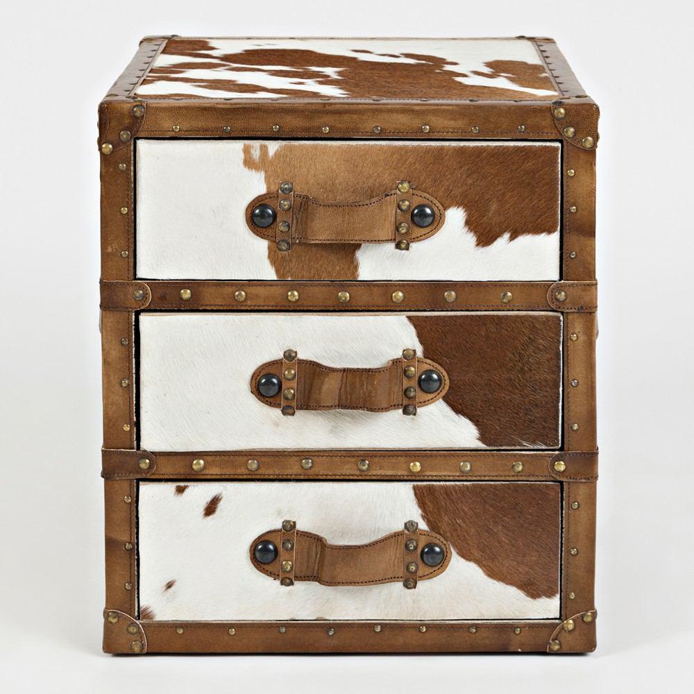Jofran Global Archive Hair-on-Hide Accent Chest