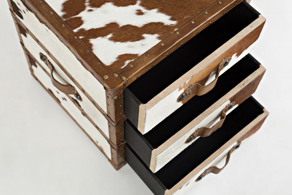 Jofran Global Archive Hair-on-Hide Accent Chest