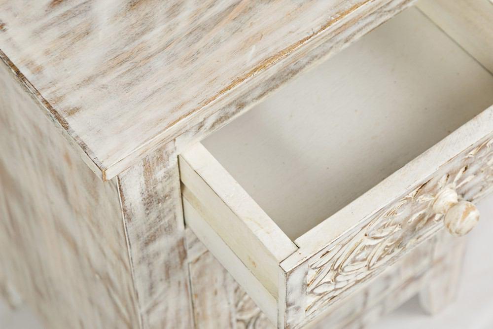 Jofran Global Archive Hand Carved Accent Table - 130-50