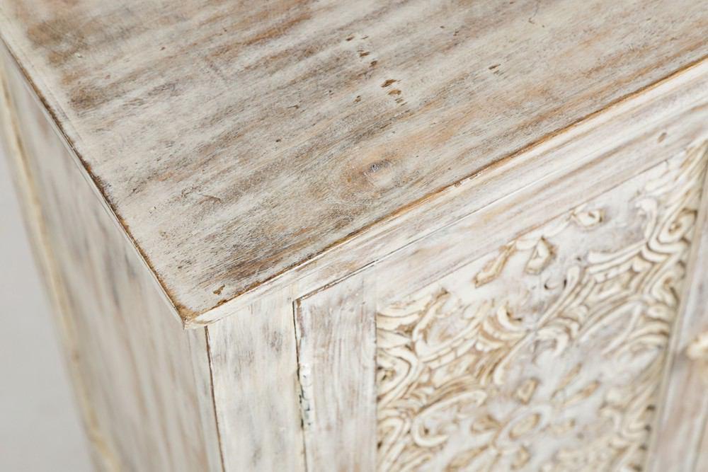 Jofran Global Archive Hand Carved Accent Chest