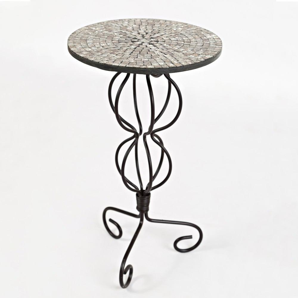 Jofran Global Archive Iron Pedestal Table