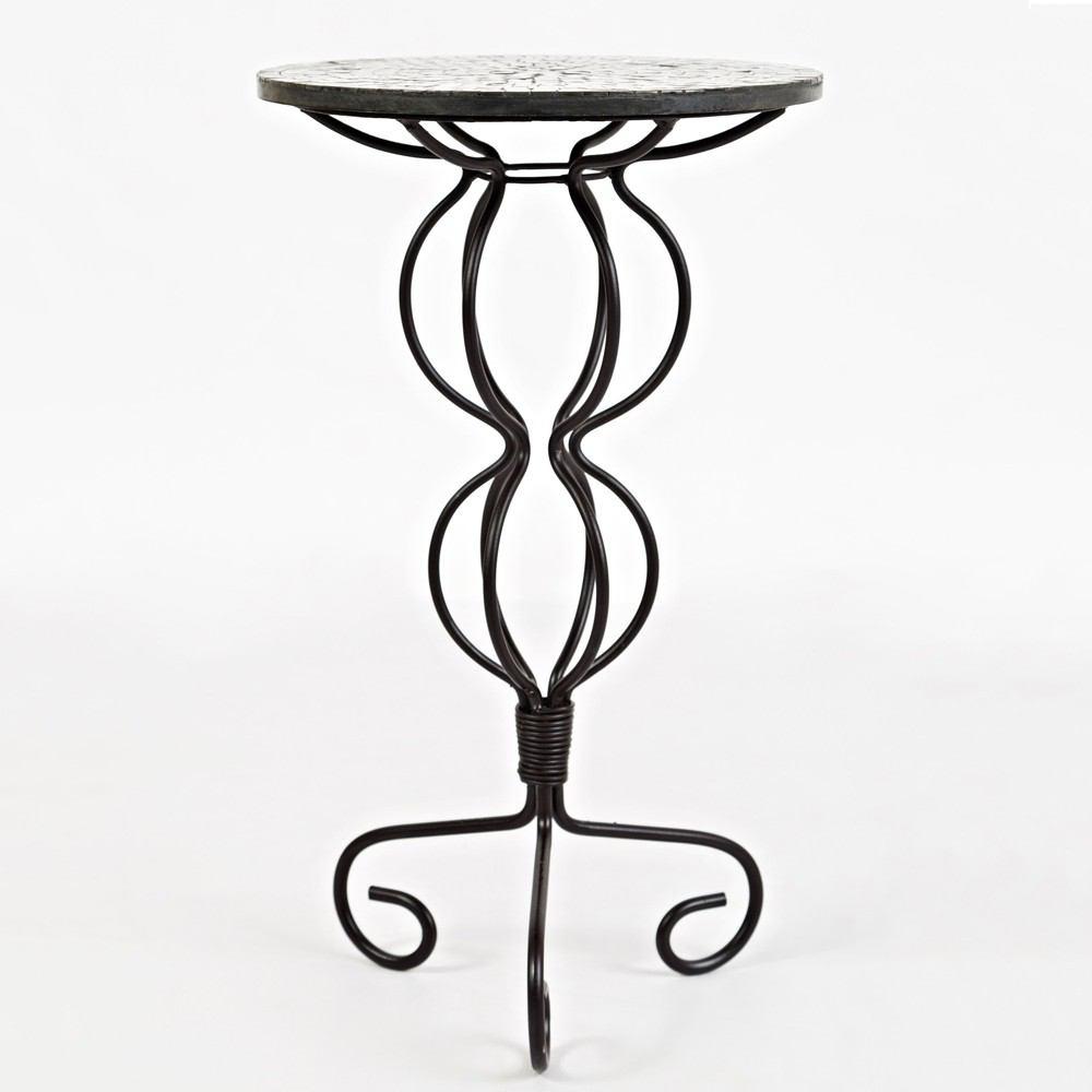Jofran Global Archive Iron Pedestal Table