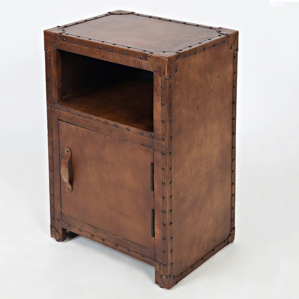 Jofran Global Archive Leather Accent Table