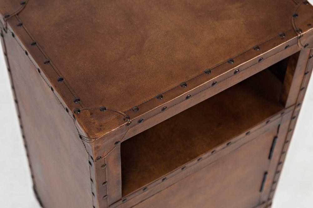 Jofran Global Archive Leather Accent Table