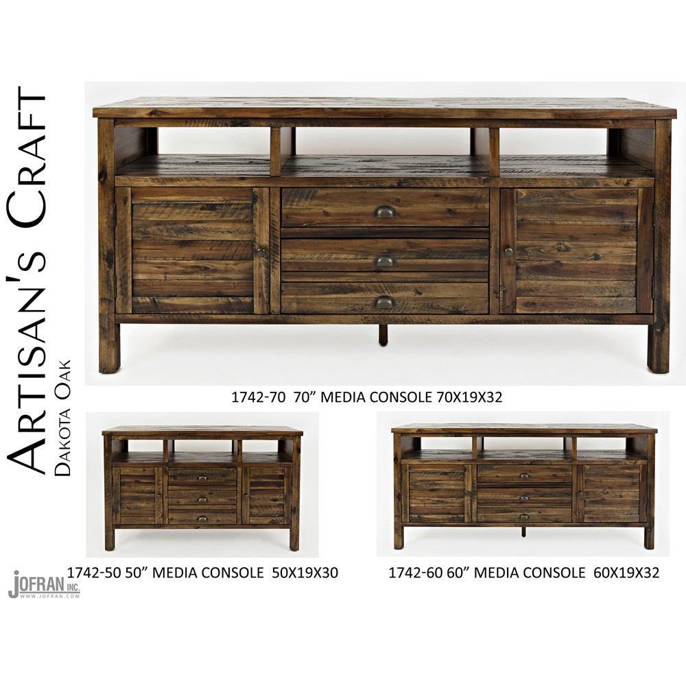 Jofran Artisan's Craft 50" Media Console