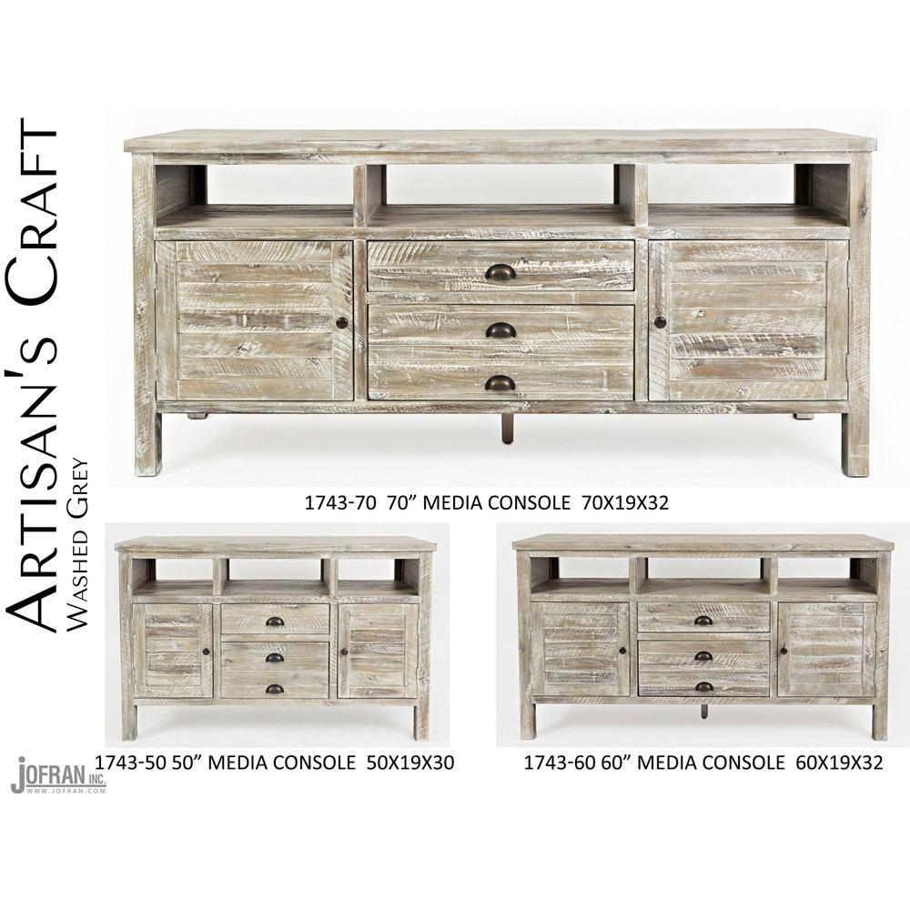 Jofran Artisan's Craft 50" Media Console
