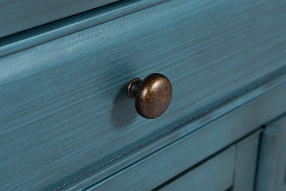 Jofran Gramercy Dark Chevron 3 Door Accent Cabinet