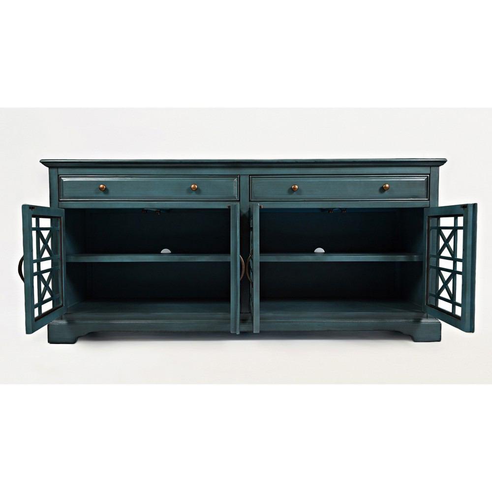 Jofran Craftsman Antique Blue 70" Media Unit