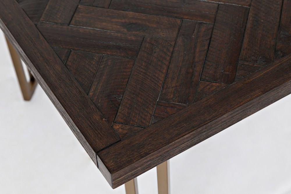 Jofran Gramercy Dark Chevron Dining Table