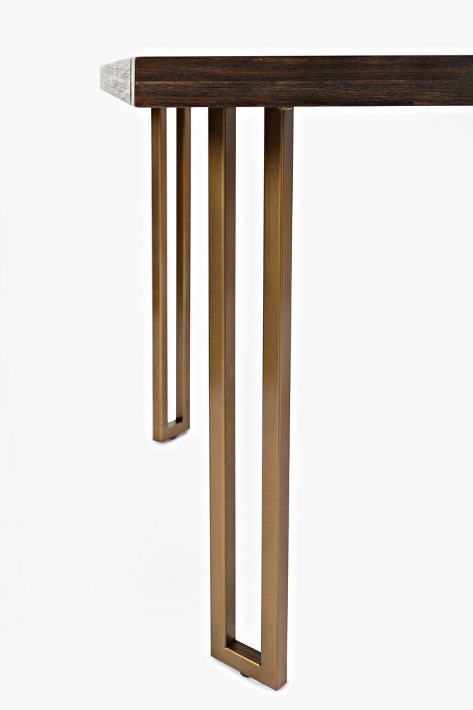 Jofran Gramercy Dark Chevron Dining Table