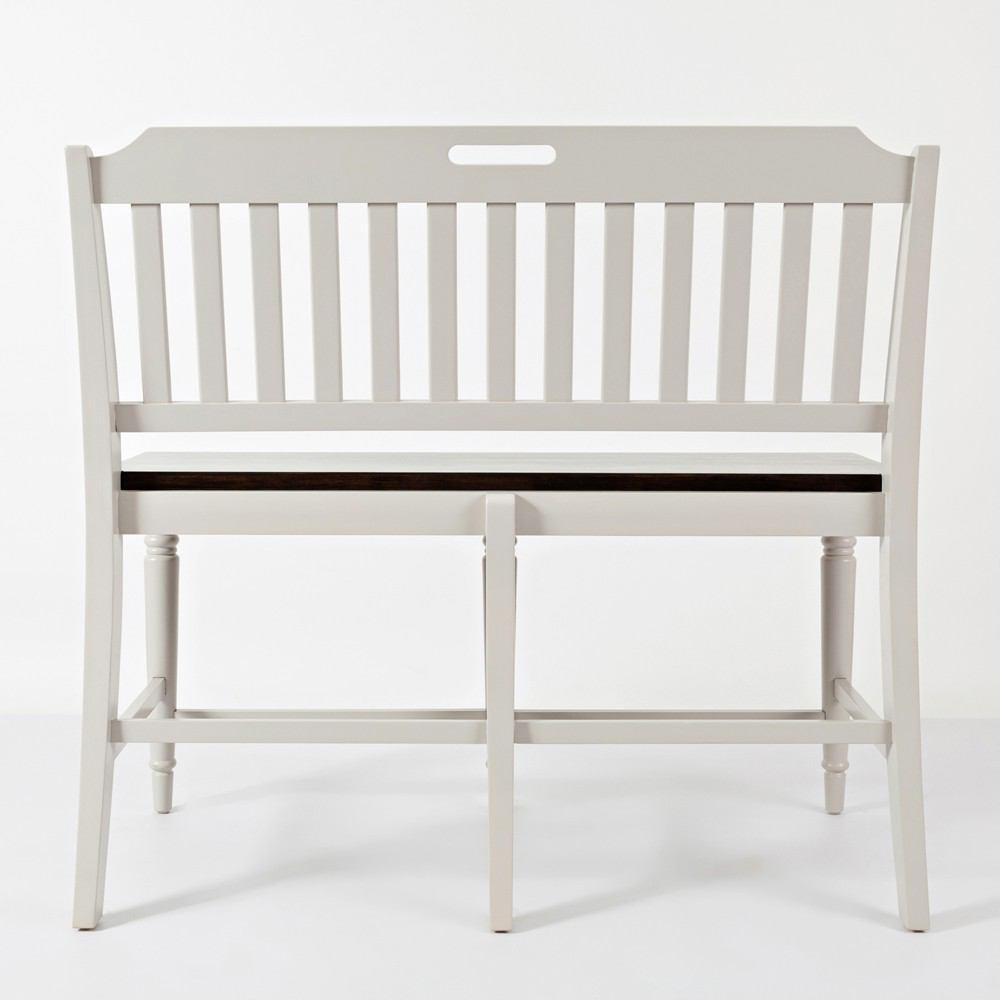 Jofran Orchard Park Slatback Counter Height Bench