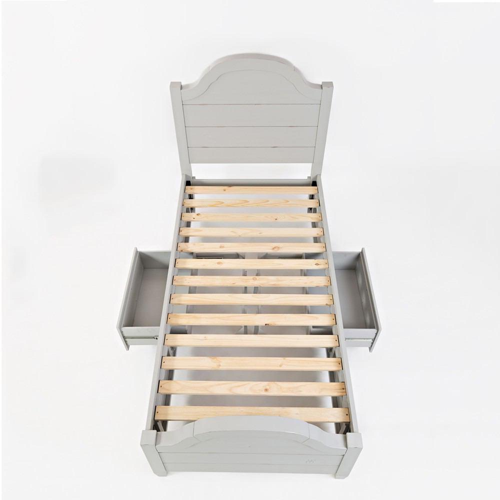 Jofran Chesapeake Dove Twin Storage Bed
