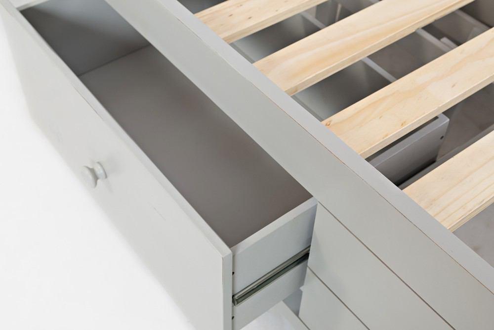 Jofran Chesapeake Dove Twin Storage Bed