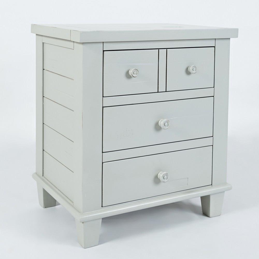 Jofran Chesapeake Dove Nightstand