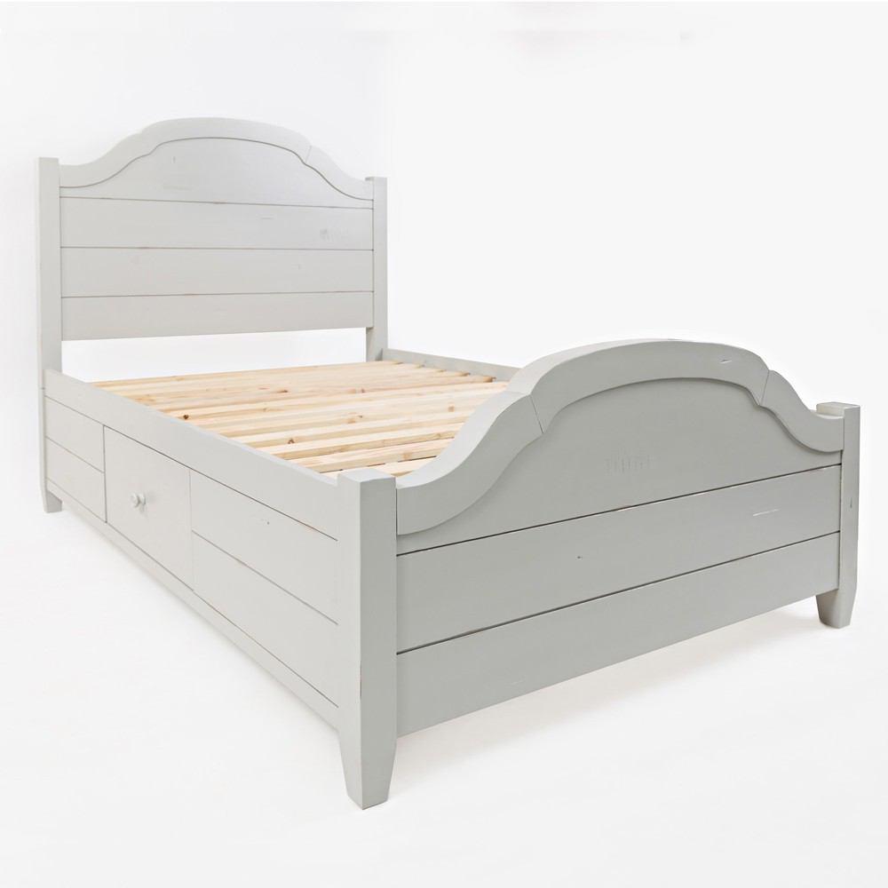 Jofran Chesapeake Dove Queen Storage Bed