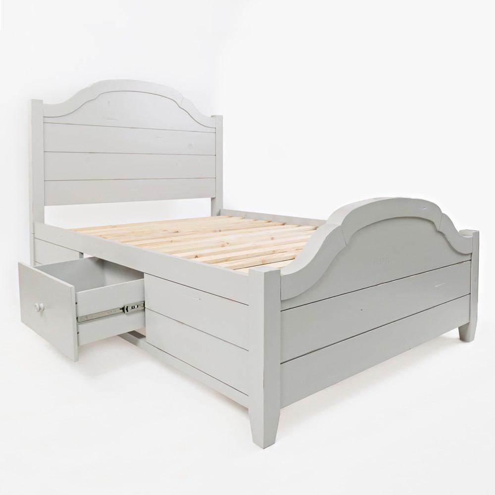 Jofran Chesapeake Dove Queen Storage Bed