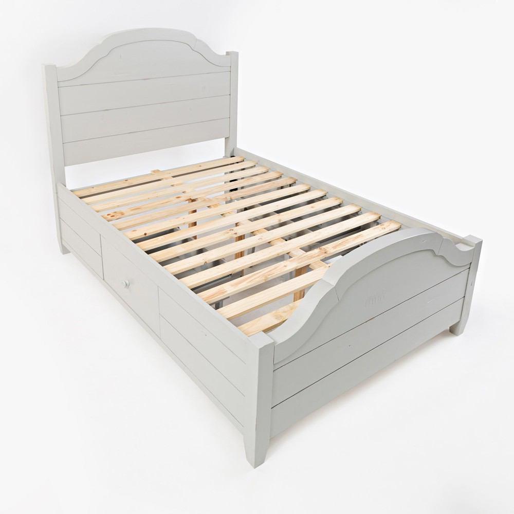 Jofran Chesapeake Dove Queen Storage Bed