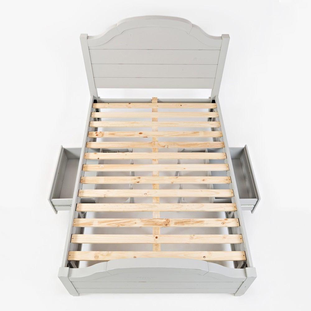 Jofran Chesapeake Dove Queen Storage Bed